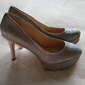 Guess Silver Heels